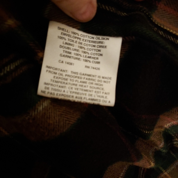 Men's Oilcloth Duster - Picture 4 of 5